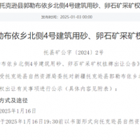 溢價率達1127%！該省一砂石礦成功出讓